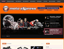 Tablet Screenshot of motoexpress.fr