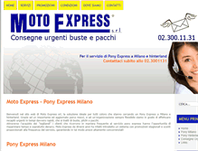 Tablet Screenshot of motoexpress.it